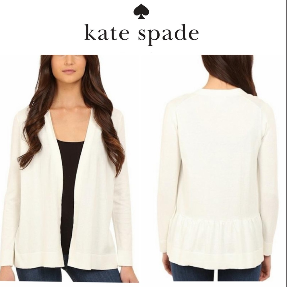 Broome Street by Kate Spade Cashmere ivory Sweater S - Picture 1 of 8